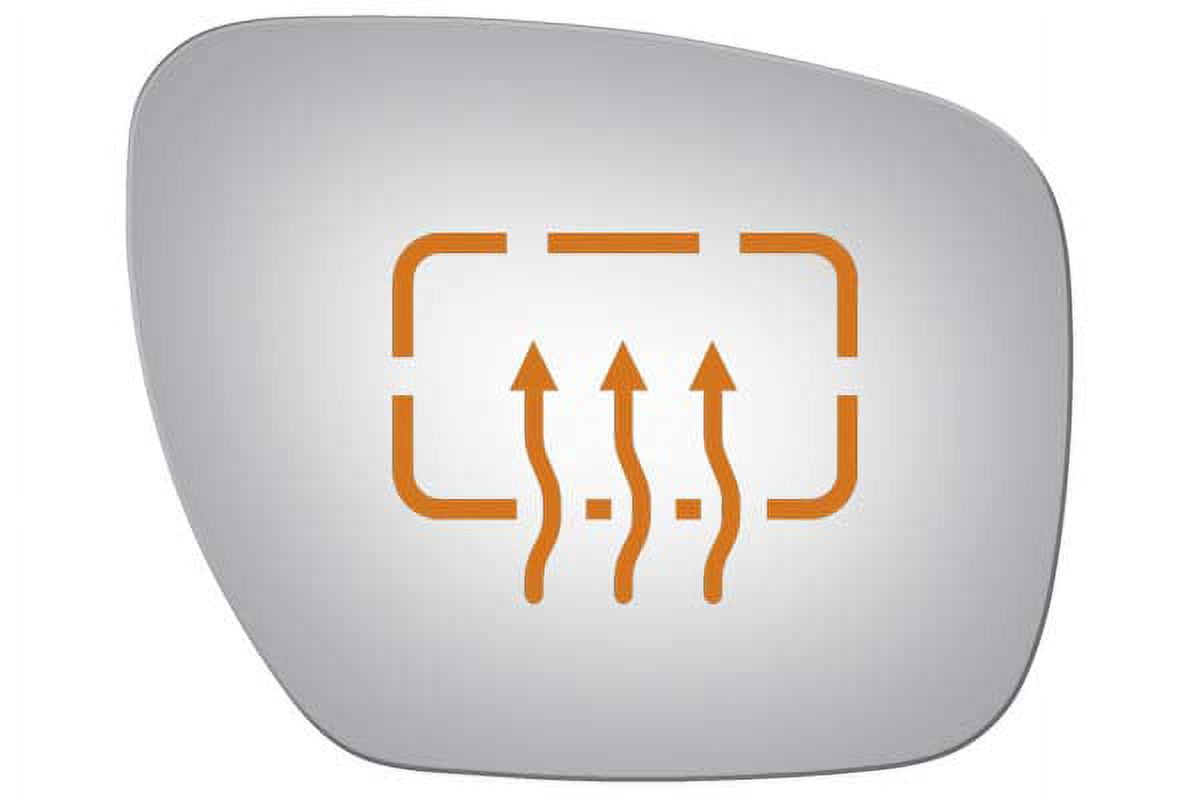 Burco Side View Mirror Replacement Glass - Clear Glass - 5239H