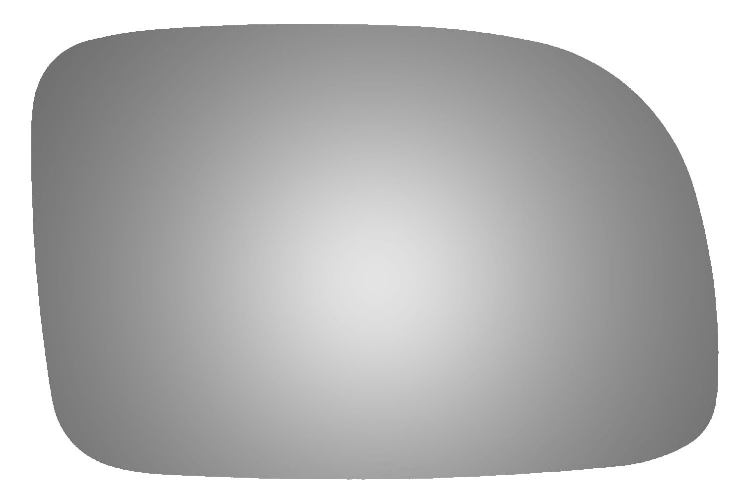 Burco Side View Mirror Replacement Glass - Clear Glass - 5254