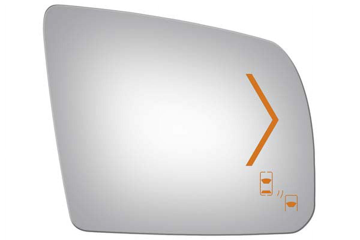 Burco Side View Mirror Replacement Glass - Clear Glass - 5264SB