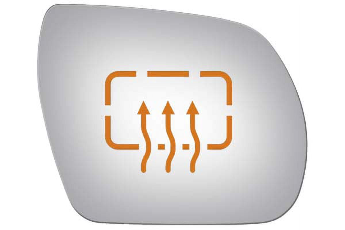 Burco Side View Mirror Replacement Glass - Clear Glass - 5269H