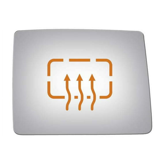 Burco Side View Mirror Replacement Glass - Clear Glass - 5291H