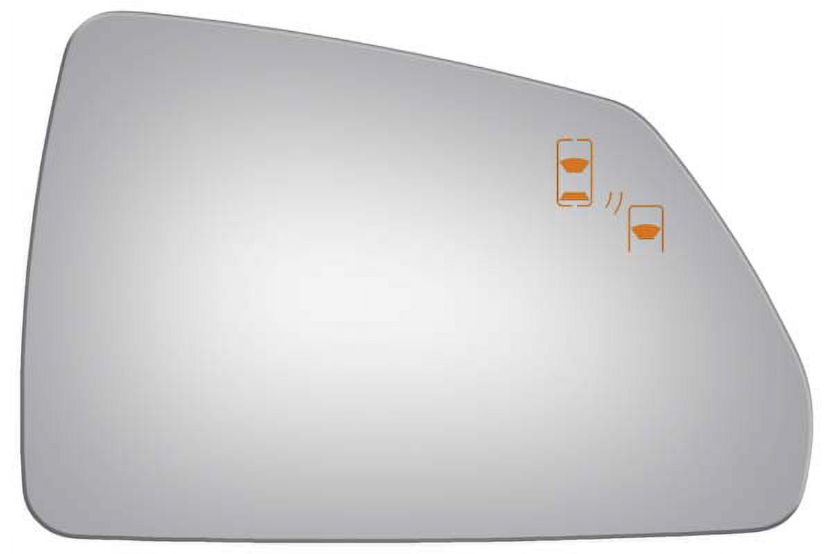 Burco Side View Mirror Replacement Glass - Clear Glass - 5298B