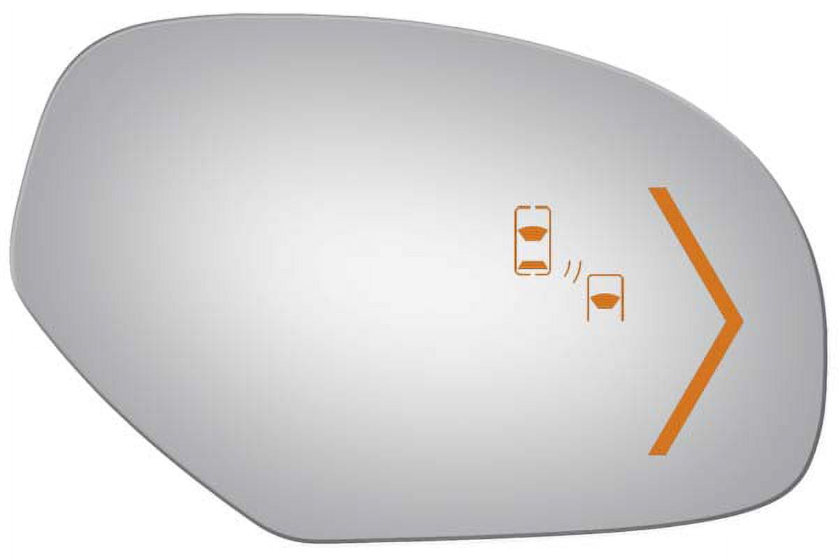 Burco Side View Mirror Replacement Glass - Clear Glass - 5321SB