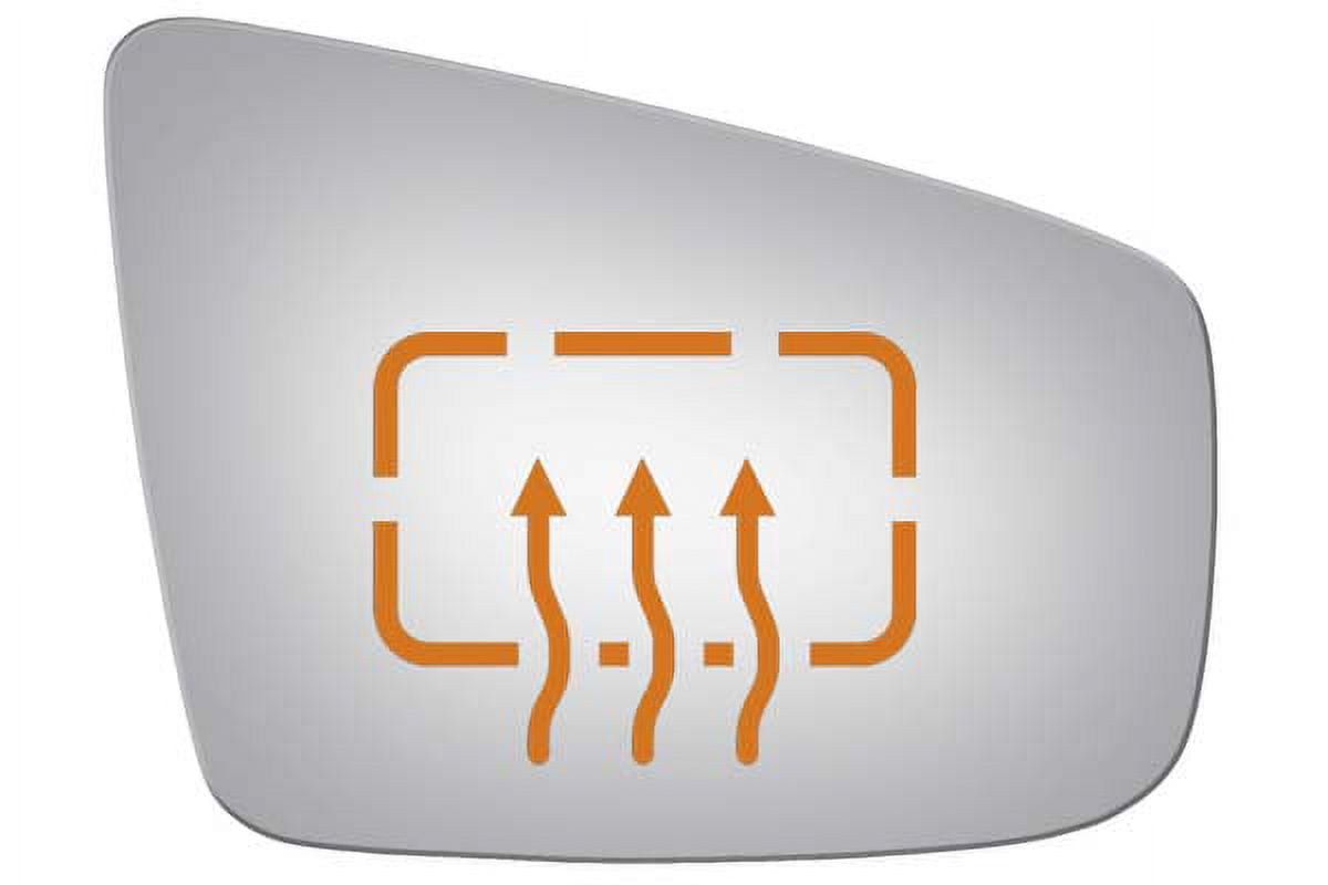 Burco Side View Mirror Replacement Glass - Clear Glass - 5379H