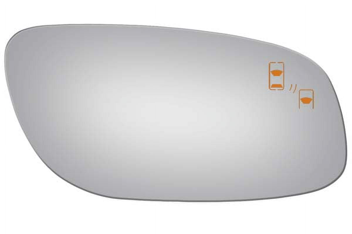 Burco Side View Mirror Replacement Glass - Clear Glass - 5387B