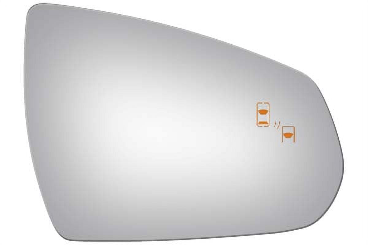 Burco Side View Mirror Replacement Glass - Clear Glass - 5413B