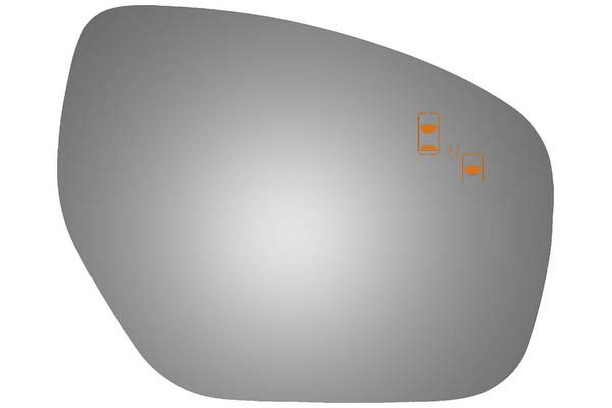 Burco Side View Mirror Replacement Glass - Clear Glass - 5430B