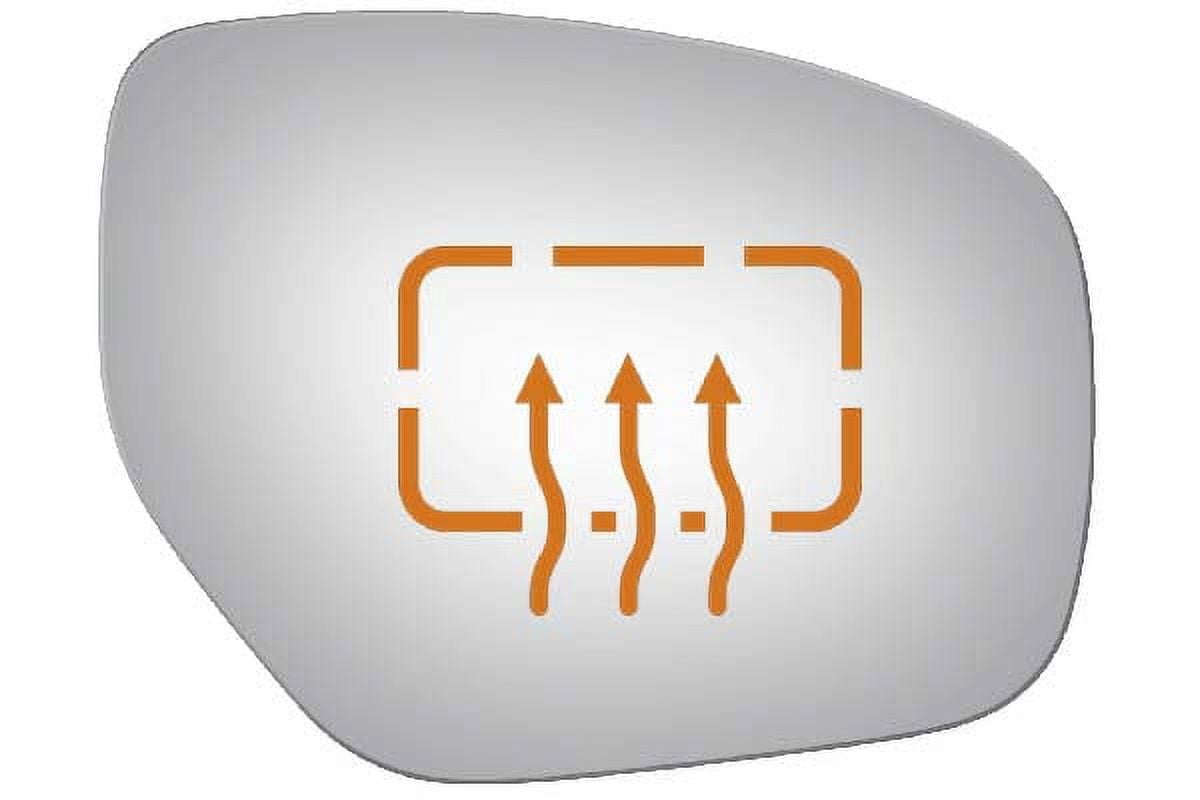 Burco Side View Mirror Replacement Glass - Clear Glass - 5430H