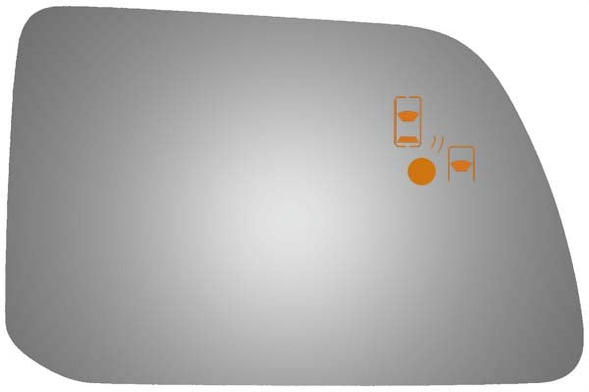 Burco Side View Mirror Replacement Glass - Clear Glass - 5503BC