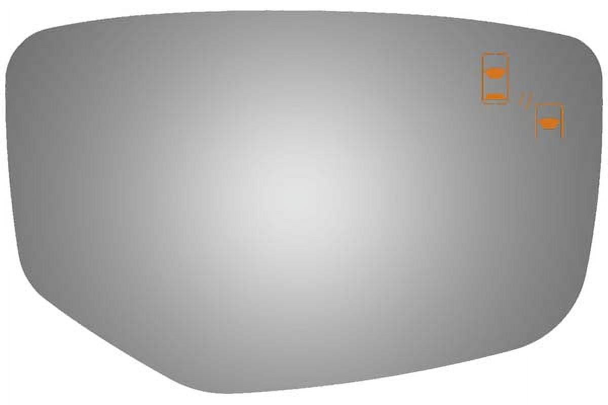 Burco Side View Mirror Replacement Glass - Clear Glass - 5556B