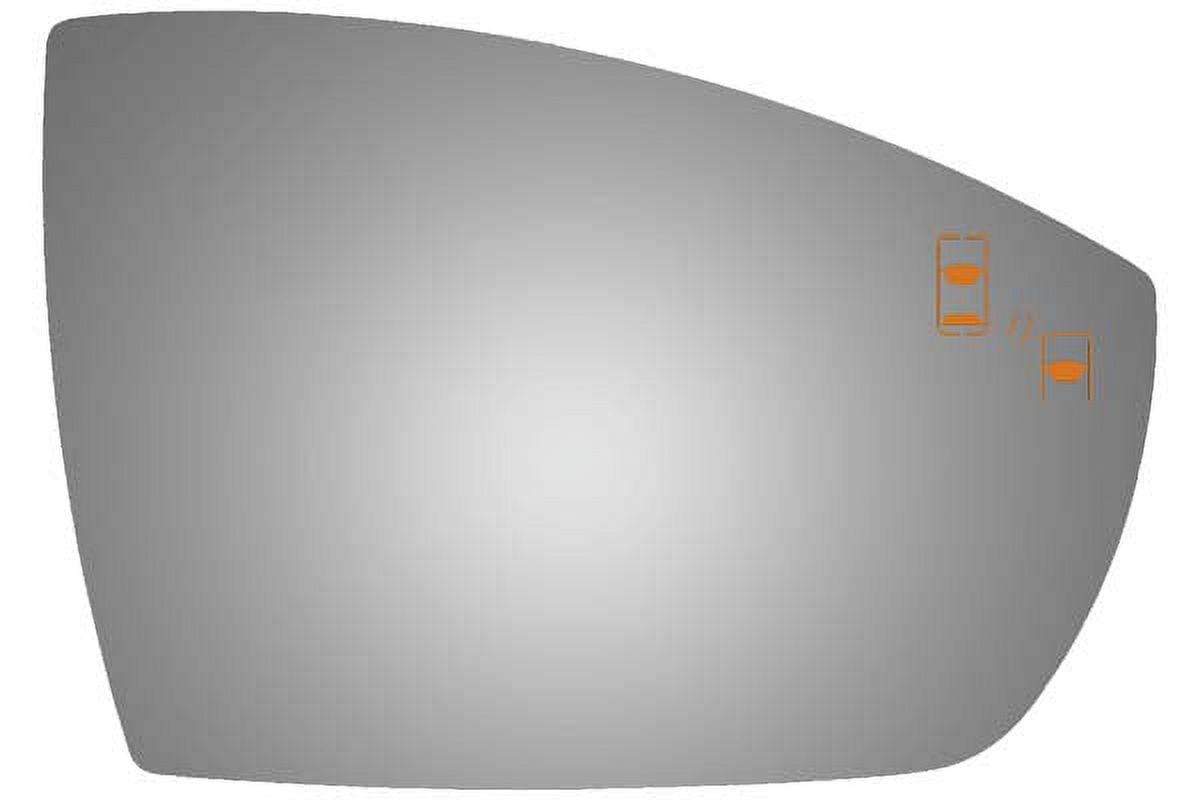 Burco Side View Mirror Replacement Glass - Clear Glass - 5583BC