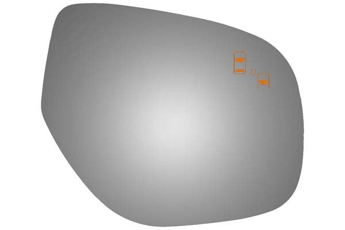 Burco Side View Mirror Replacement Glass - Clear Glass - 5591BC