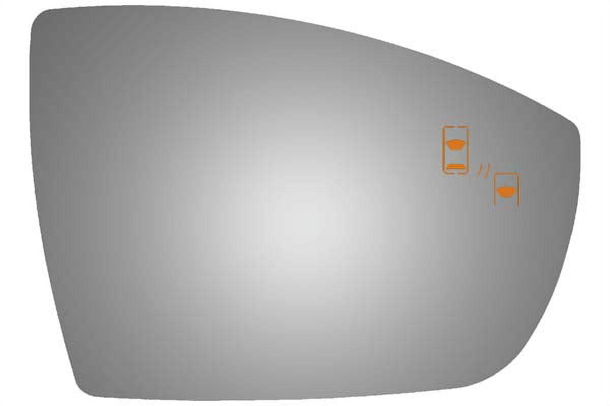Burco Side View Mirror Replacement Glass - Clear Glass - 5611B