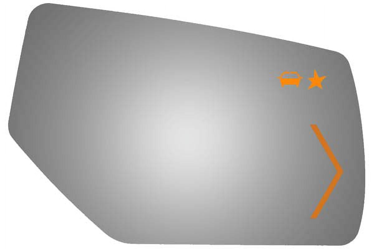 Burco Side View Mirror Replacement Glass - Clear Glass - 5616SB