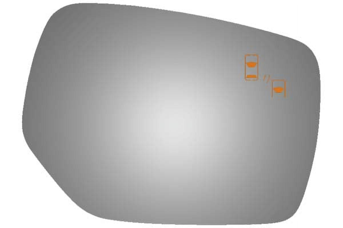Burco Side View Mirror Replacement Glass - Clear Glass - 5635B