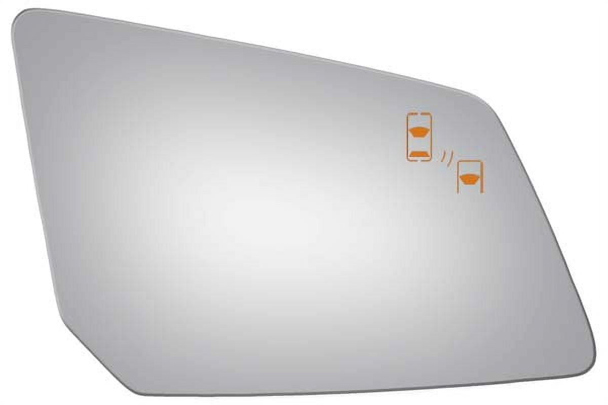 Burco Side View Mirror Replacement Glass - Clear Glass - 5663B