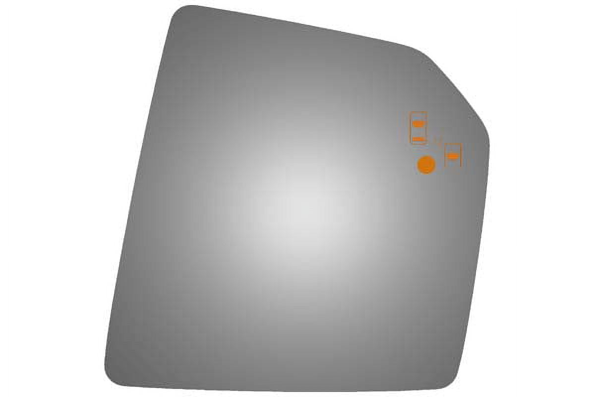 Burco Side View Mirror Replacement Glass - Clear Glass - 5665B