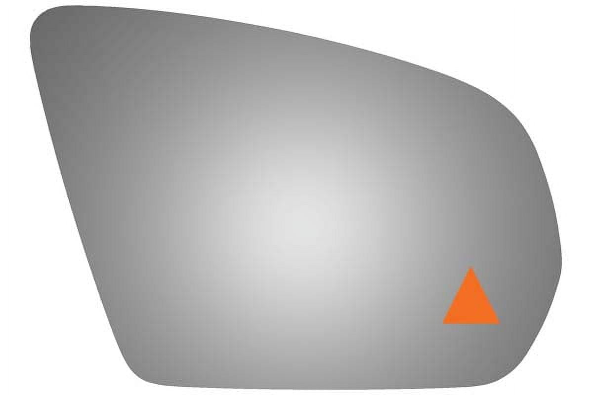 Burco Side View Mirror Replacement Glass - Clear Glass - 5675B