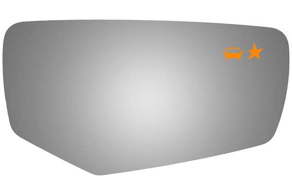 Burco Side View Mirror Replacement Glass - Clear Glass - 5678B