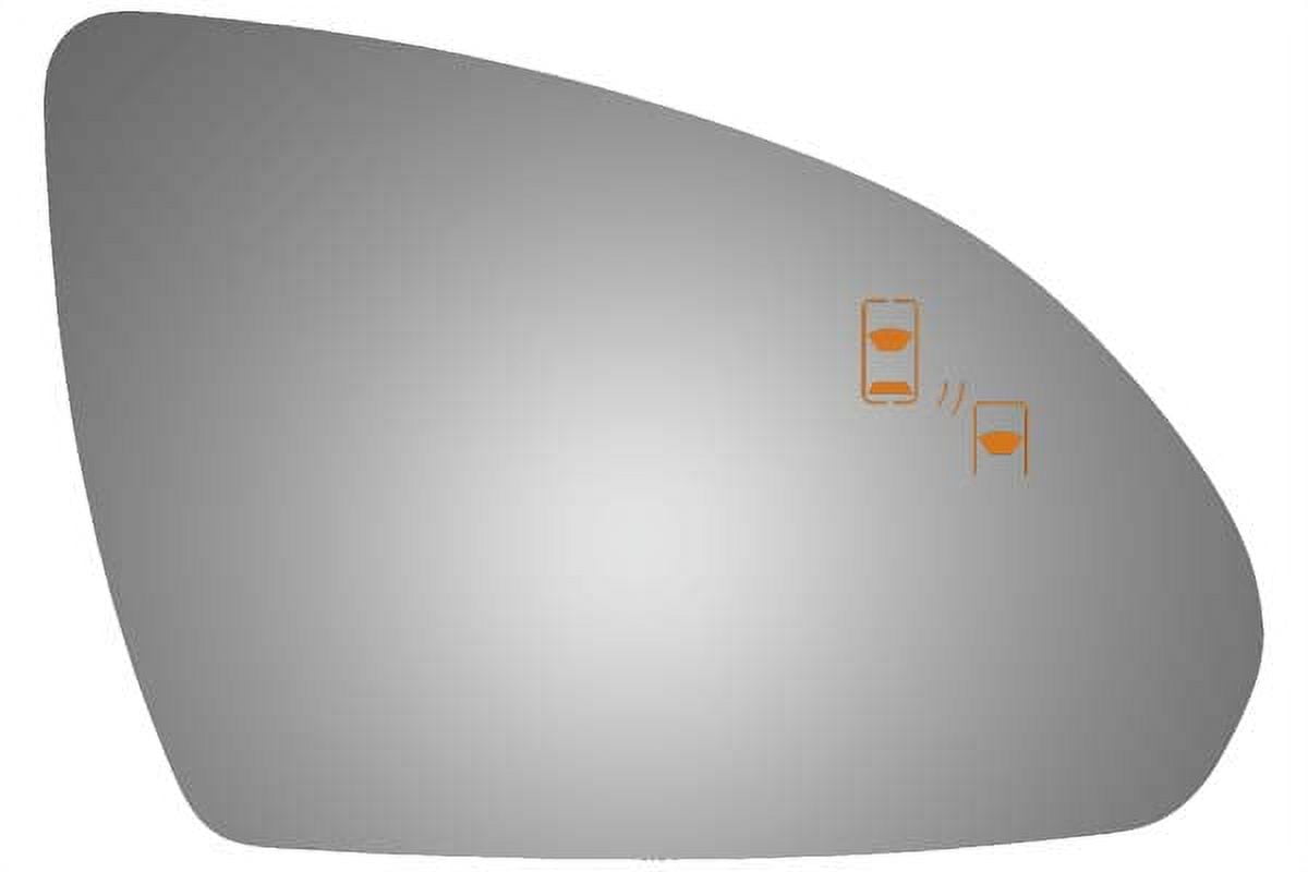 Burco Side View Mirror Replacement Glass - Clear Glass - 5680B