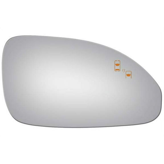 Burco Side View Mirror Replacement Glass - Clear Glass - 5683B