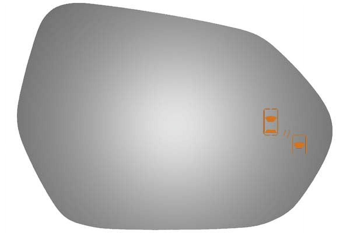 Burco Side View Mirror Replacement Glass - Clear Glass - 5684B