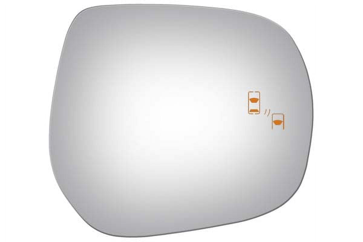 Burco Side View Mirror Replacement Glass - Clear Glass - 5686B