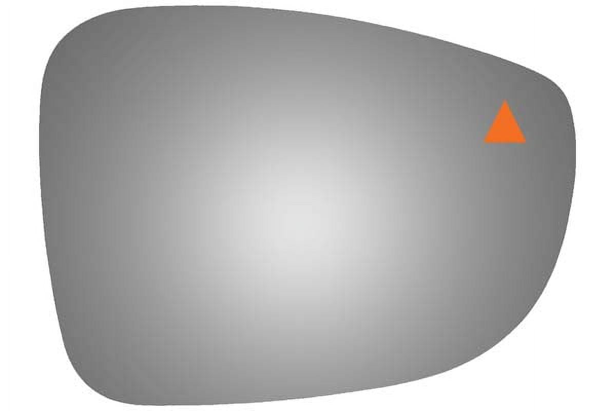 Burco Side View Mirror Replacement Glass - Clear Glass - 5697BC