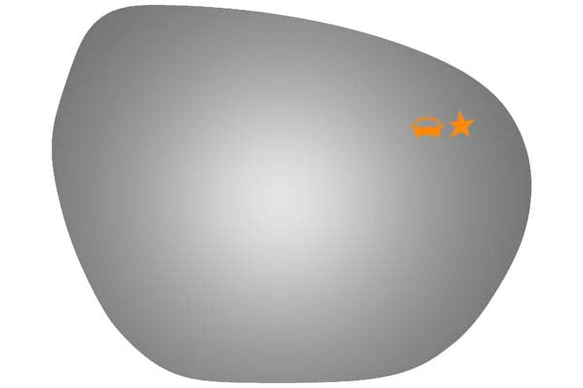 Burco Side View Mirror Replacement Glass - Clear Glass - 5709BC