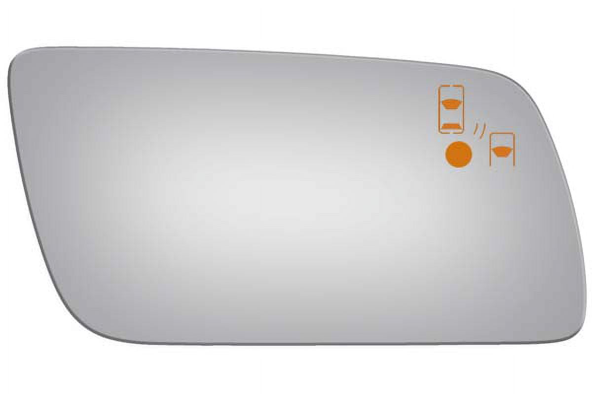 Burco Side View Mirror Replacement Glass - Clear Glass - 5714BC