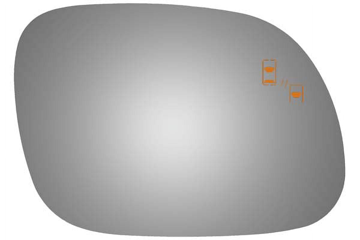 Burco Side View Mirror Replacement Glass - Clear Glass - 5738BC