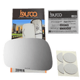 thumbnail image 1 of Burco Side View Mirror Replacement Glass with Motor Mount Plate - Clear Glass - 2942RSG, 1 of 6