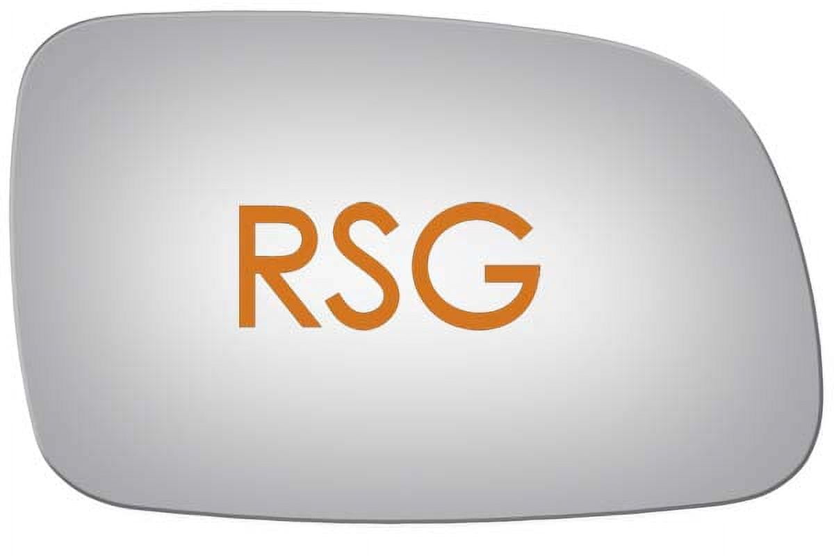 Burco Side View Mirror Replacement Glass with Motor Mount Plate - Clear Glass - 3257RSG