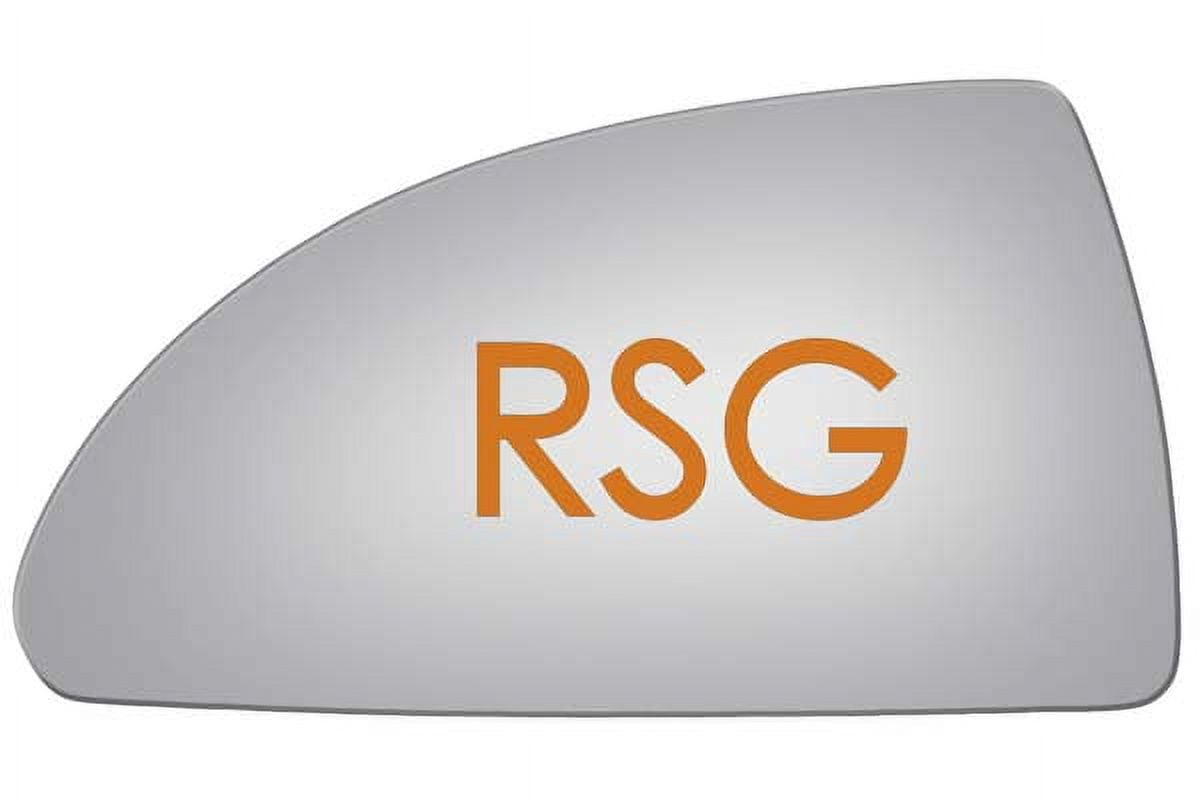 Burco Side View Mirror Replacement Glass with Motor Mount Plate - Clear Glass - 4084RSG