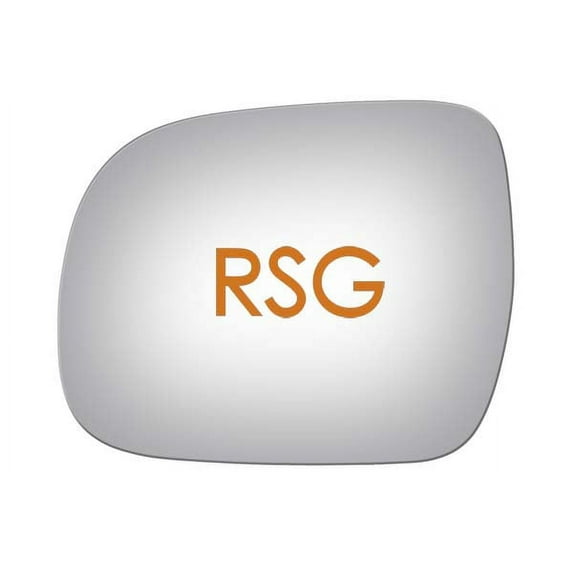 Burco Side View Mirror Replacement Glass with Motor Mount Plate - Clear Glass - 4087RSG