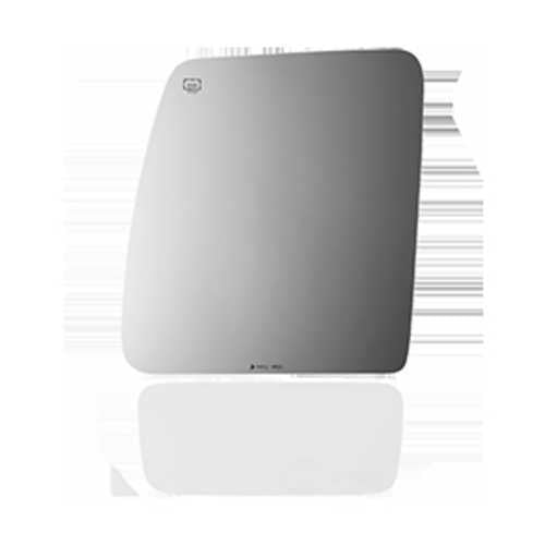 Burco Side View Mirror Replacement Glass with Motor Mount Plate - Clear Glass - 4442HRSG