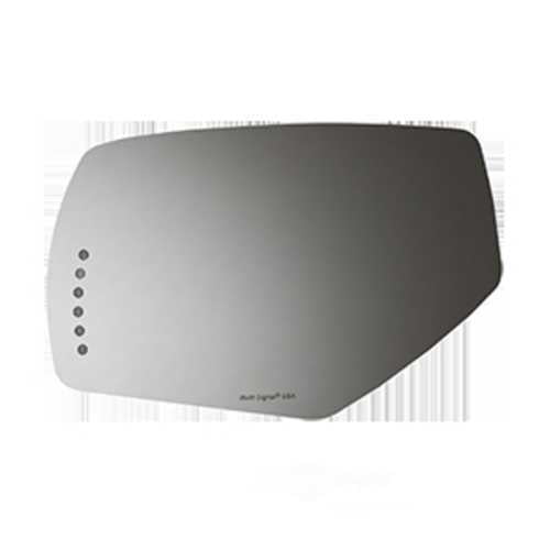 Burco Side View Mirror Replacement Glass with Motor Mount Plate - Clear Glass - 4530HSRSG