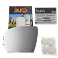 thumbnail image 1 of Burco Side View Mirror Replacement Glass with Motor Mount Plate - Clear Glass - 4546HRSG, 1 of 6