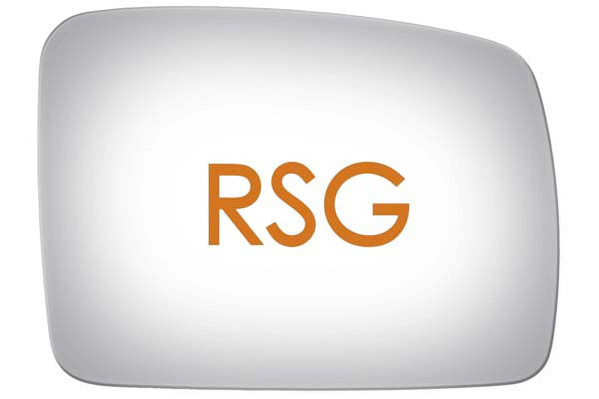 Burco Side View Mirror Replacement Glass with Motor Mount Plate - Clear Glass - 5150RSG