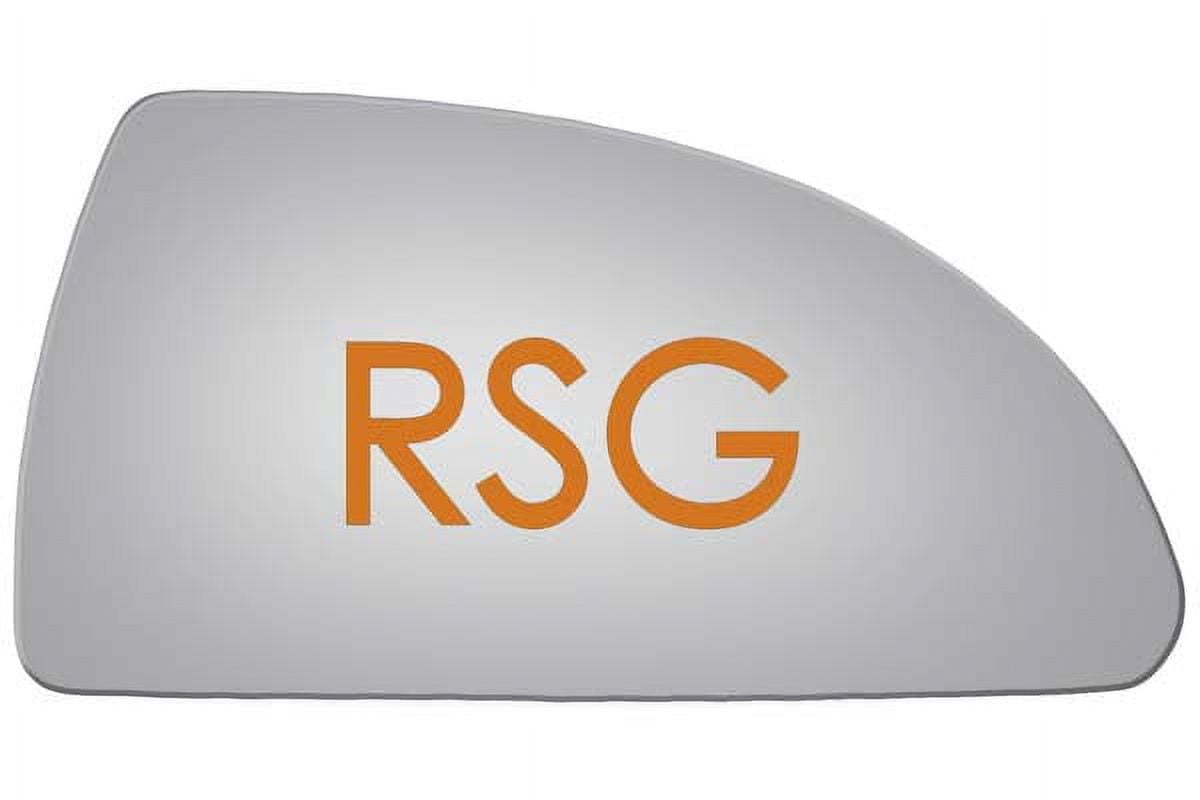 Burco Side View Mirror Replacement Glass with Motor Mount Plate - Clear Glass - 5163RSG
