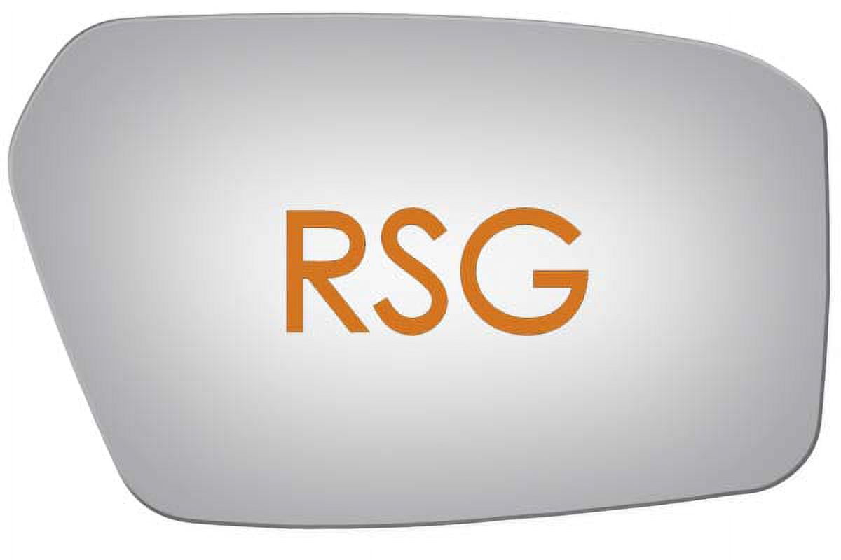 Burco Side View Mirror Replacement Glass with Motor Mount Plate - Clear Glass - 5167RSG