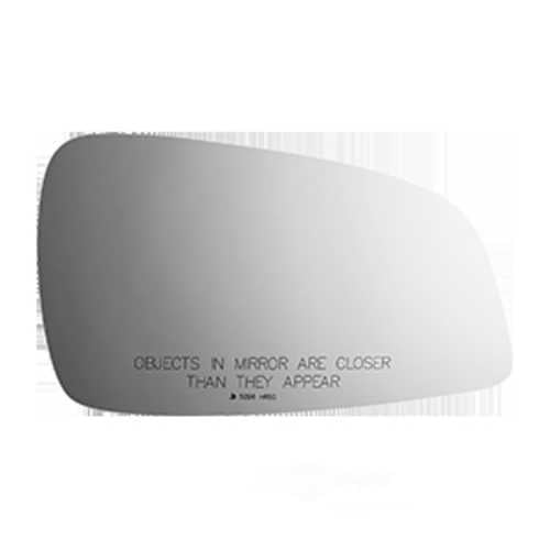 Burco Side View Mirror Replacement Glass with Motor Mount Plate - Clear Glass - 5296HRSG