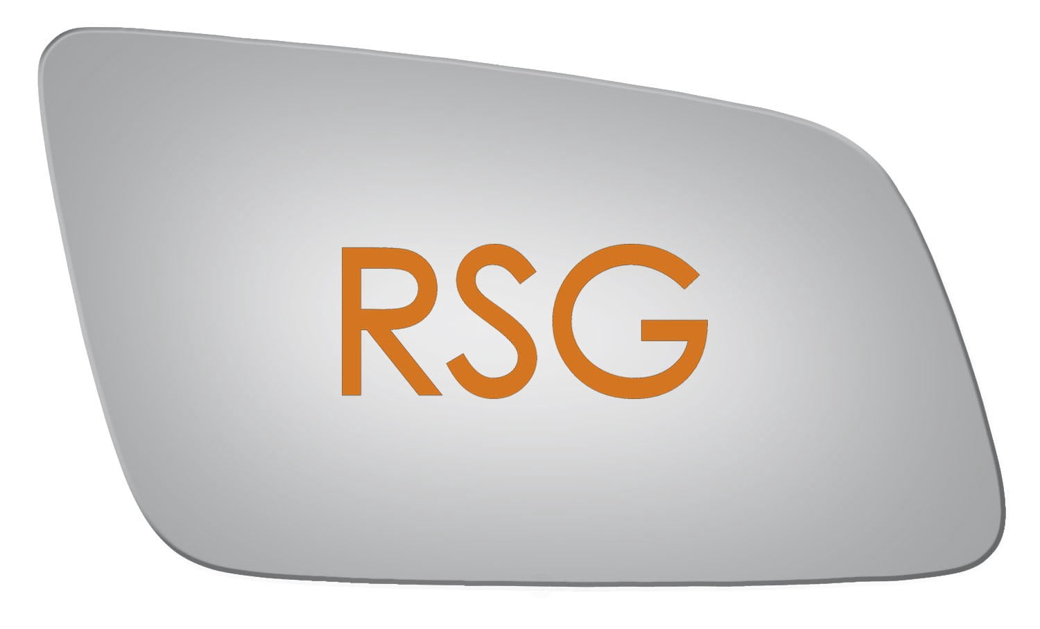 Burco Side View Mirror Replacement Glass with Motor Mount Plate - Clear Glass - 5314RSG