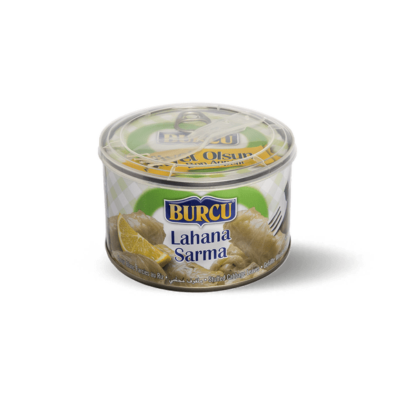 Burcu Canned Stuffed Cabbage Leaves, 400g (14.11 oz)