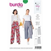 Burda Paper Sewing Pattern 6229 - Trousers for Women