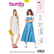 Burda Paper Sewing Pattern 6311 - Dresses for Women