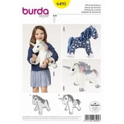 Burda Paper Sewing Pattern 6495 - Toys