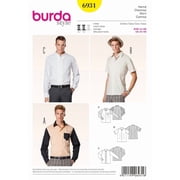 Burda Paper Sewing Pattern 6931 - Shirts for Men