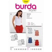 Burda Paper Sewing Pattern 7769 - Waistcoats for Women