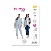 Burda Sewing Pattern 5935 Women 18-28 44-54